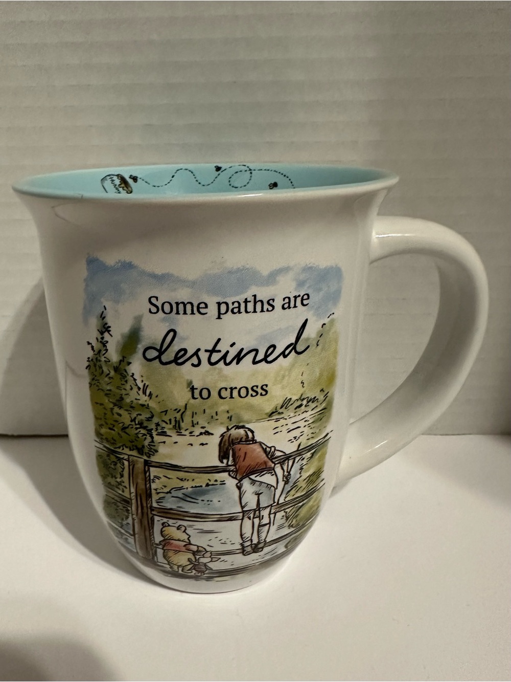 Disney Winnie the Pooh “Some Paths are Destined to Cross” mug